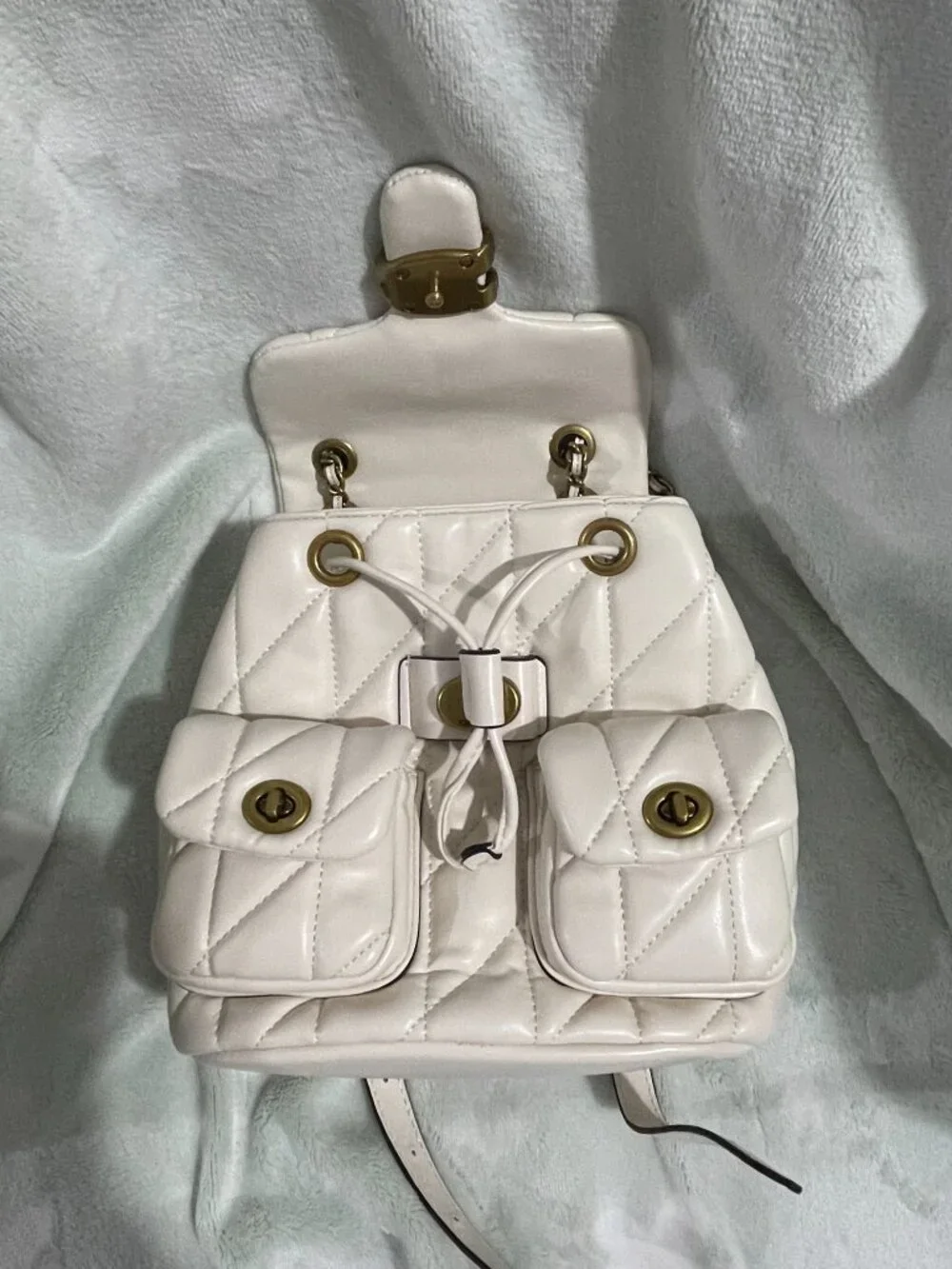 Coach Quilted Backpack